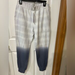 525 America Gradient Grey to Blue Joggers Ombré Effect